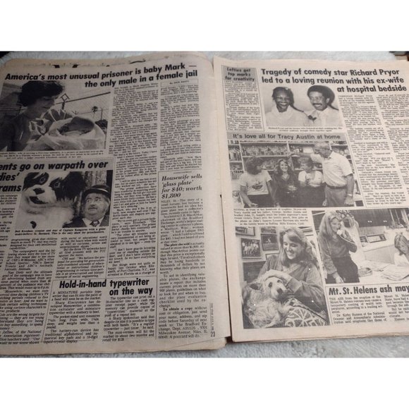 Star Magazine July 8, 1980 Princess Caroline Reagan Charlies Angel McCartney - Picture 5 of 6